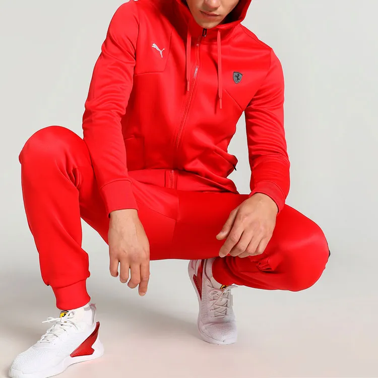 PUMA Scuderia Ferrari Jackets Men Red-2