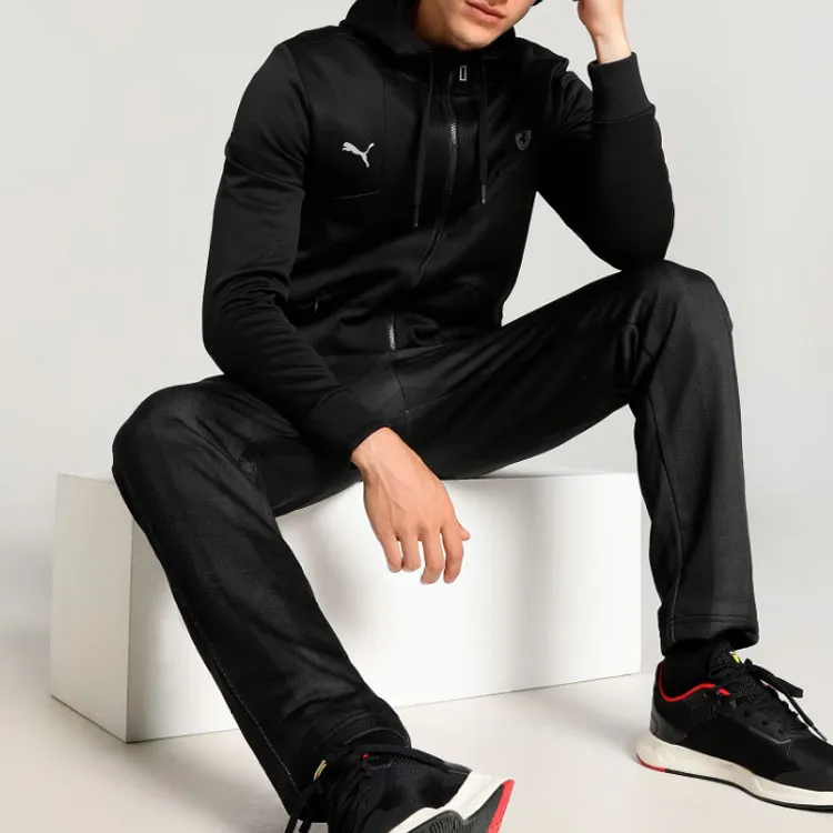 PUMA Scuderia Ferrari Jackets Men Black-3