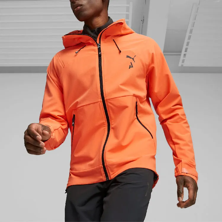 PUMA Jackets Men Orange-2
