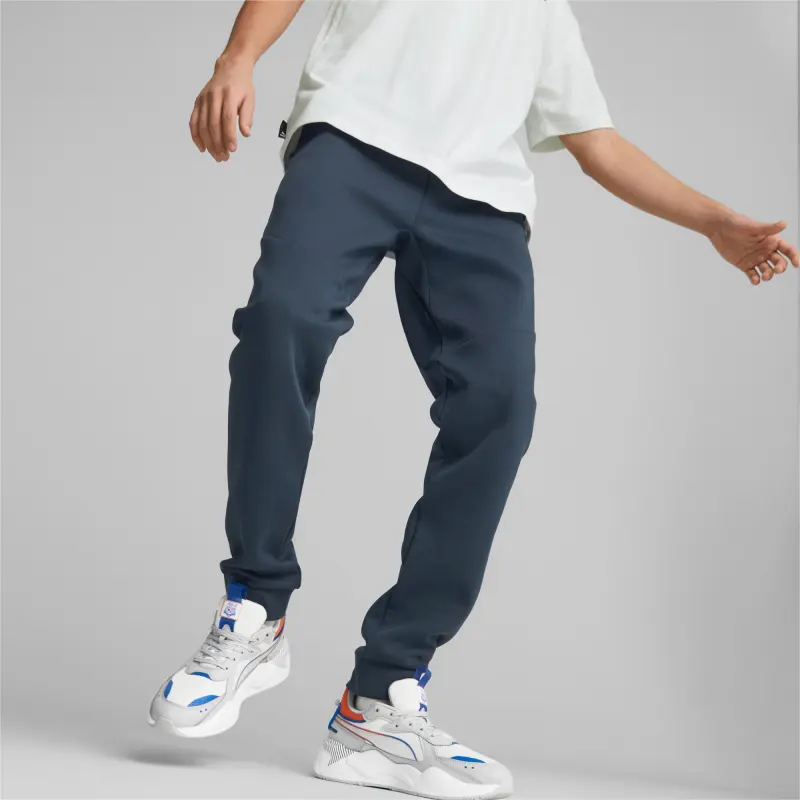 PUMA TECH DK Track Pants Men Knitted Sports Pants Men's Blue-2