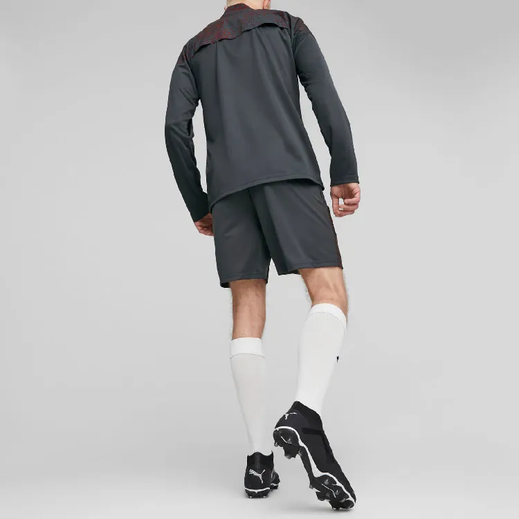 PUMA Manchester City Soccer Bottoms Men Dense Gray-3