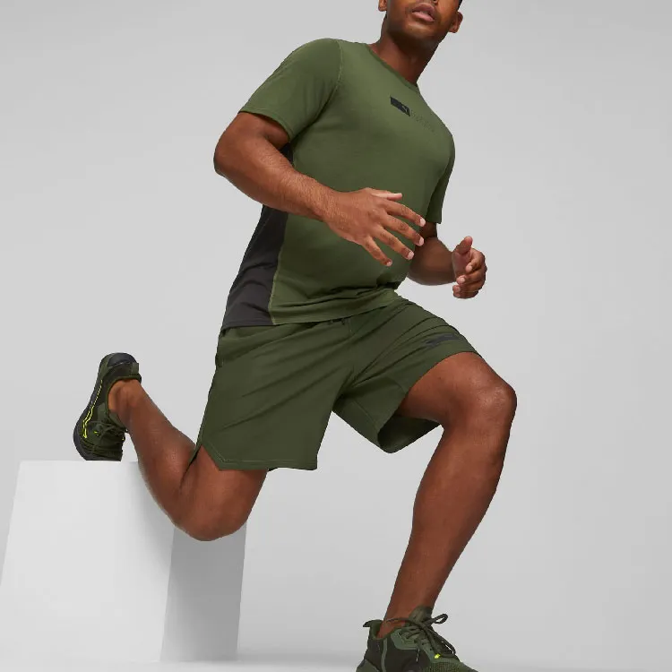 PUMA Arsenal FC Home Sports Shorts Men Peach Blossom Chaste-2