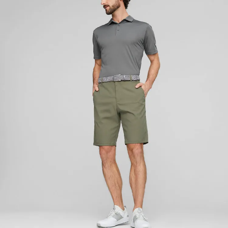PUMA Dealer Tailored Casual Shorts Men Sage Green-4