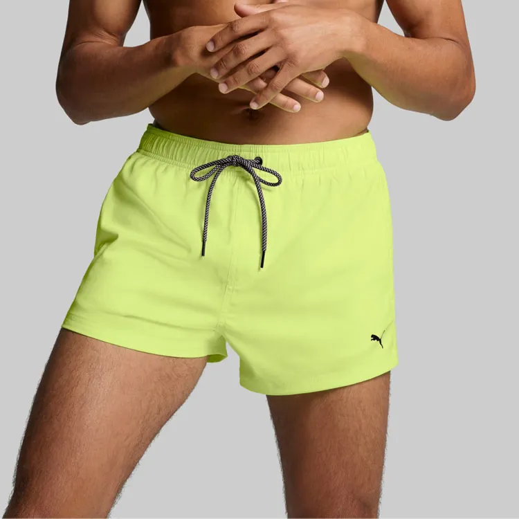 PUMA Swimming Shorts Men Yellow-2