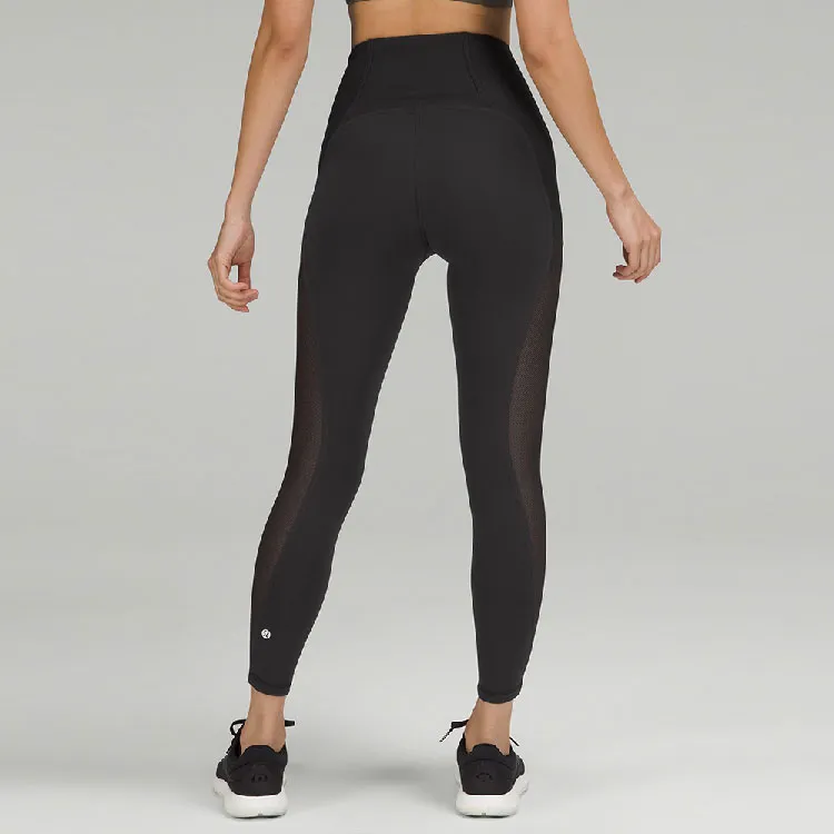 Lululemon Everlux And Mesh Everlux™ Sports Pants 24' Women's Black-3