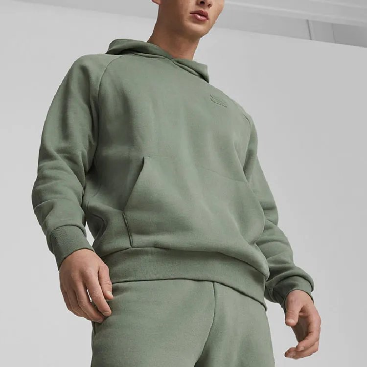 PUMA Sweatshirts Unisex Green-4