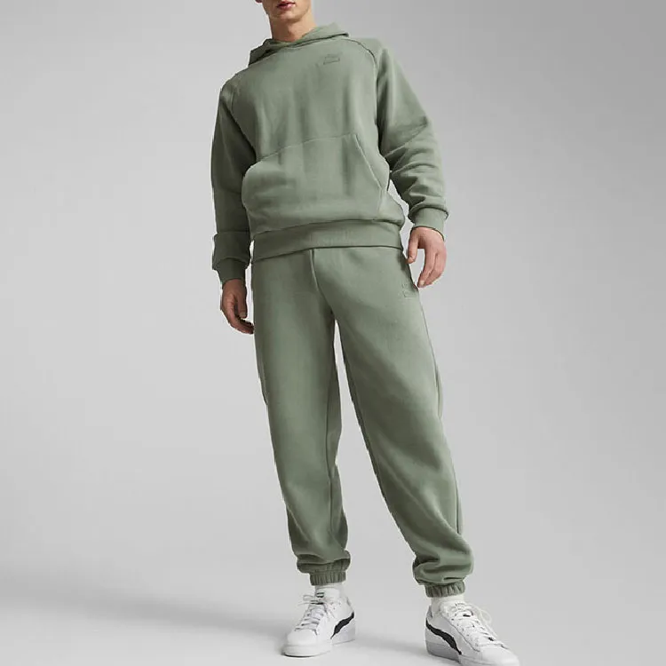 PUMA Sweatshirts Unisex Green-3