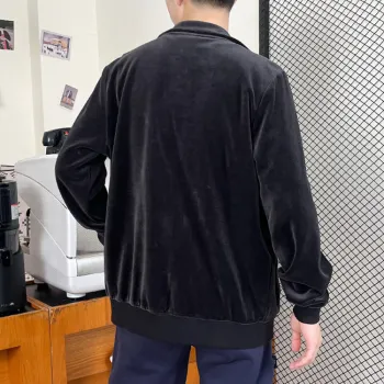 PUMA Velvet Jackets Men Black