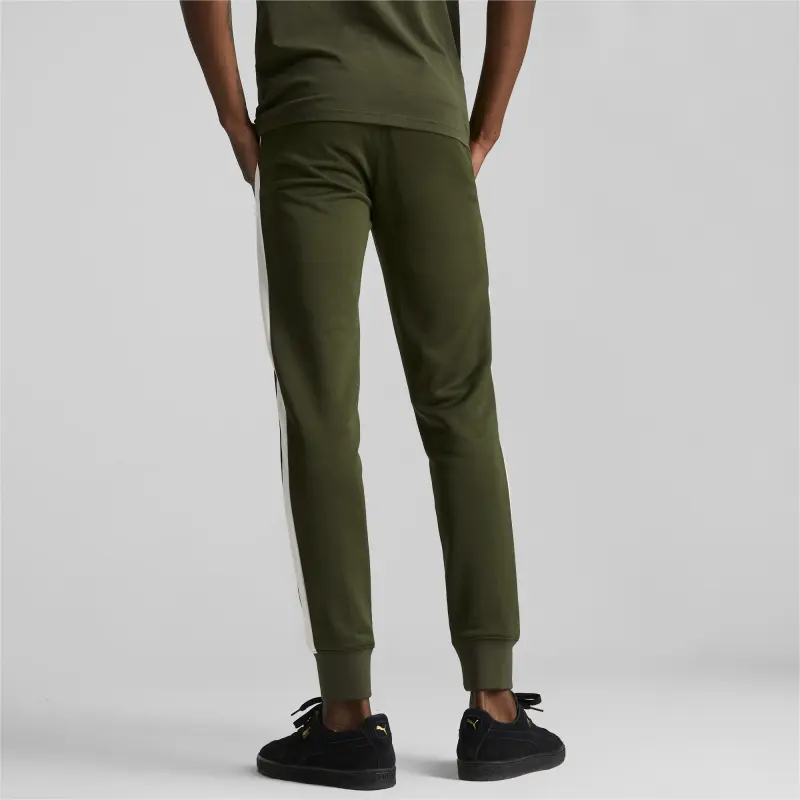 PUMA T7 AOP Iconic Track Pants Men Casual Pants Men's Peach Gold Lady Green-3