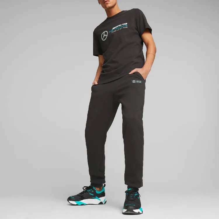 PUMA MERCEDES-AMG PETRONA Knitted Sweatpants Men Black-4