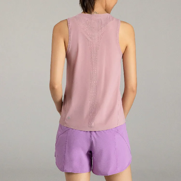 Lululemon Sleeveless Sports Shirts Women's Purple-2