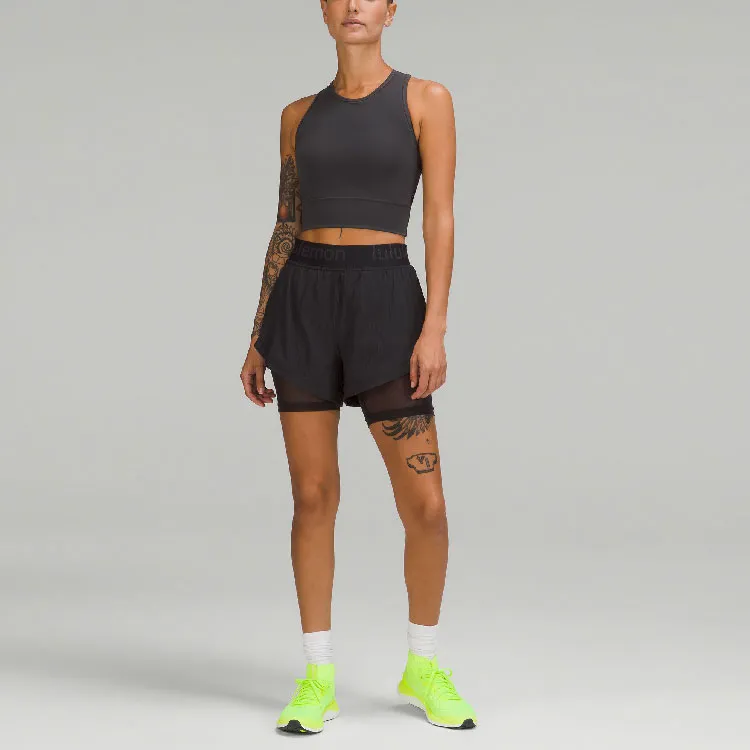 Lululemon Sports Shorts Women's Black/BLK-2