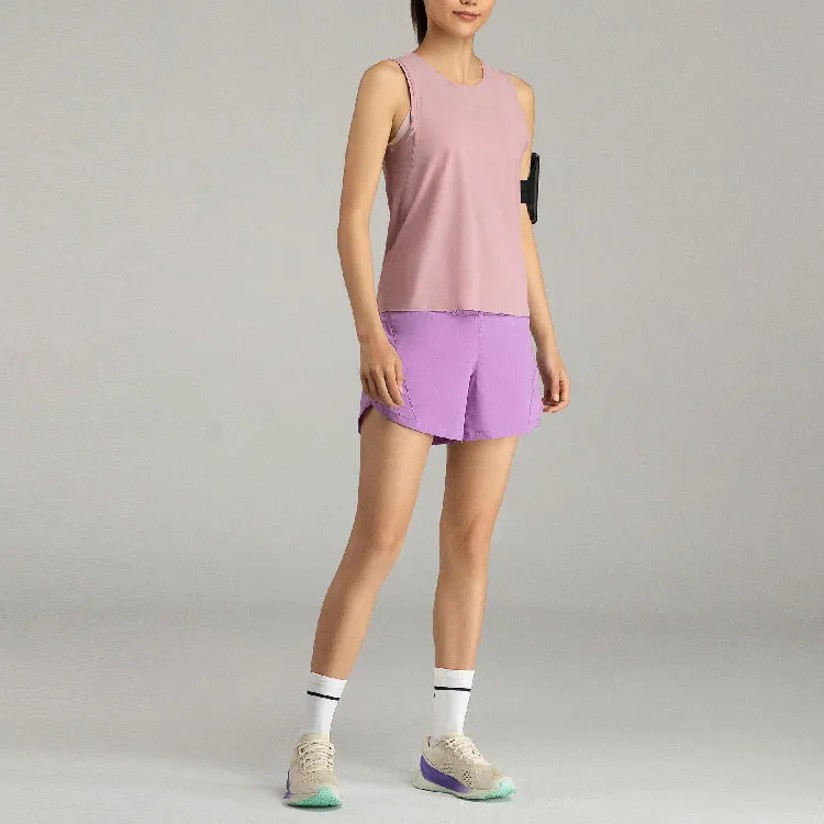 Lululemon Sleeveless Sports Shirts Women's Purple-1