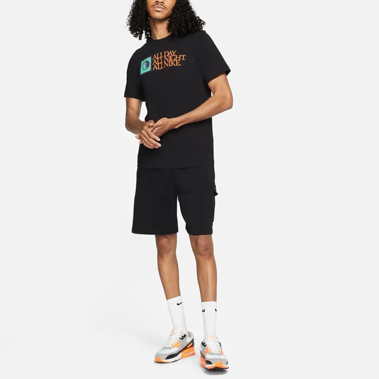 Nike Sportswear T Shirts Men Black-2