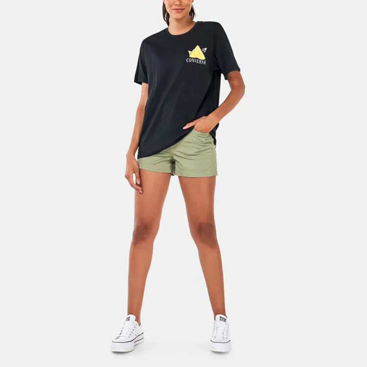 Converse Fresh Lemon T Shirts Unisex Black-2