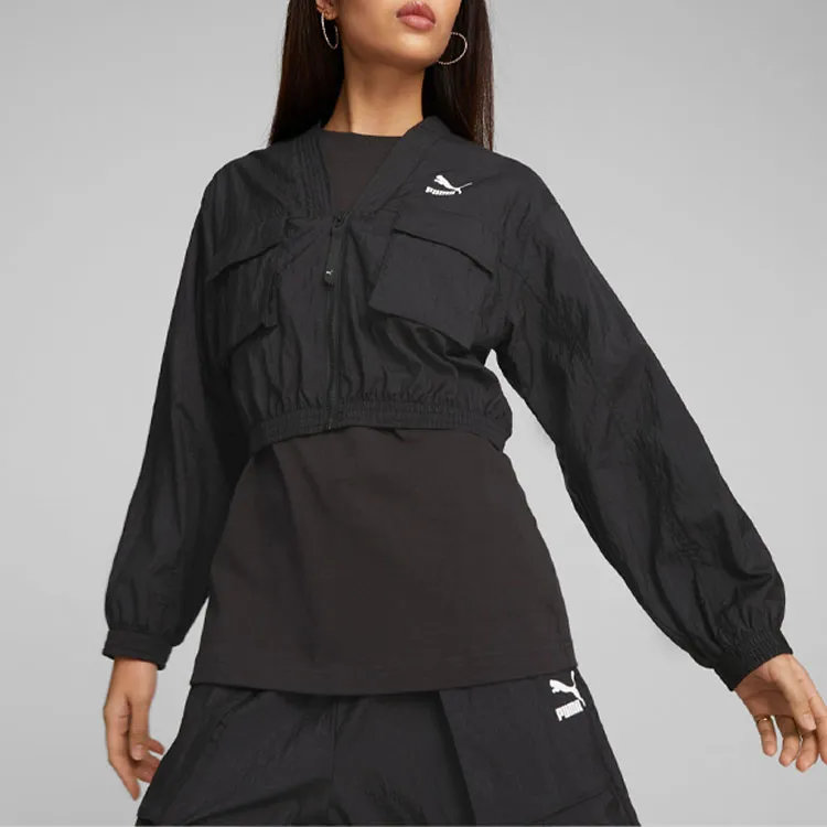 PUMA Switzerland Jackets Women's Black-3