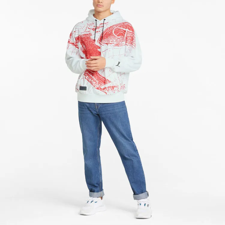 PUMA Mercedes F1 Sweatshirt Men's White-3