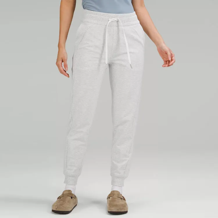 Lululemon Scuba Series Knitted Sweatpants Women's Light Gray-1