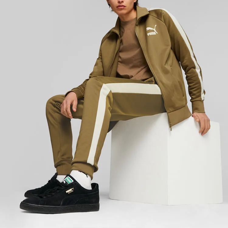 PUMA T7 ICONIC Men's Track Jacket Jacket Men's Dark Khaki-4
