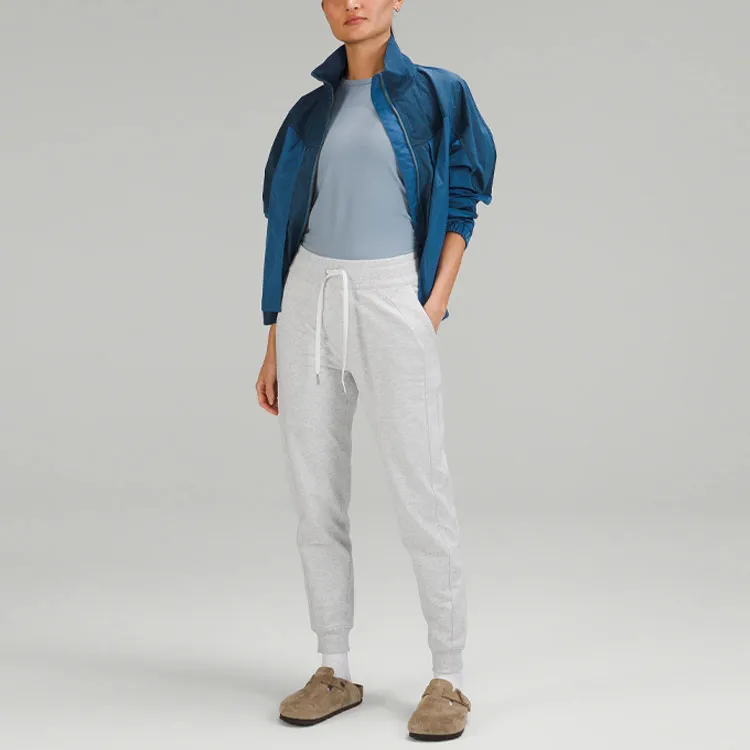 Lululemon Scuba Series Knitted Sweatpants Women's Light Gray-3