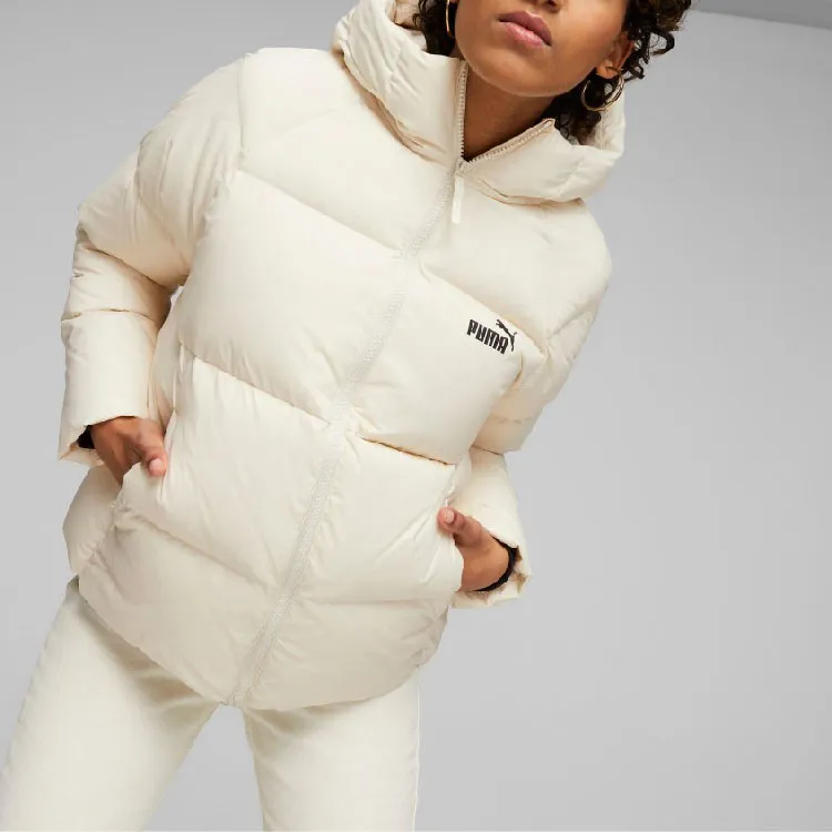 PUMA Modern Basics Advanced Down Jackets Women's Snow White-4