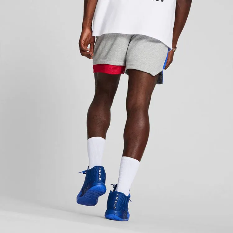 PUMA Casual Shorts Men Light Mixed Gray-3
