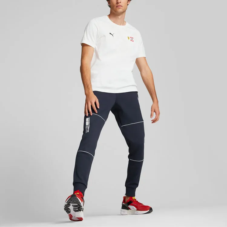 PUMA Scuderia Ferrari Knitted Sweatpants Men Paris Night-4