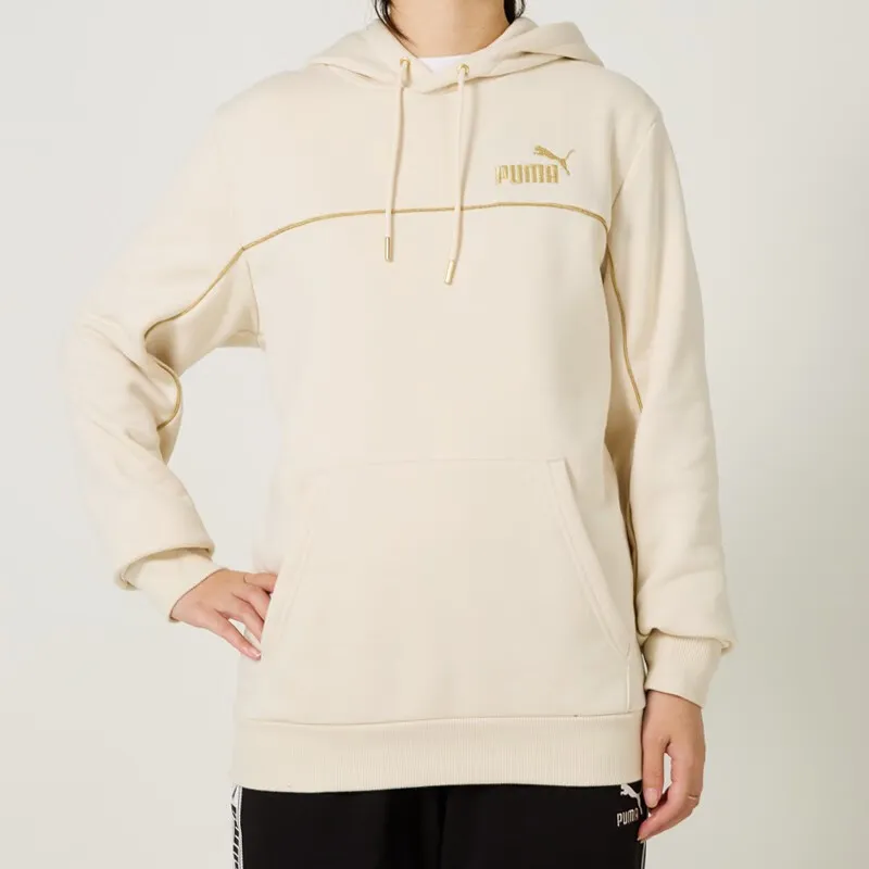 PUMA Sweatshirts Unisex Beige Yellow-2