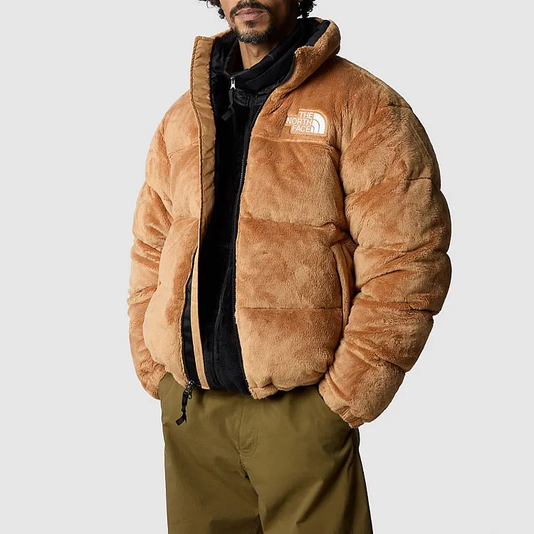 THE NORTH FACE Logo Patch Teddy Padded Jacket-3