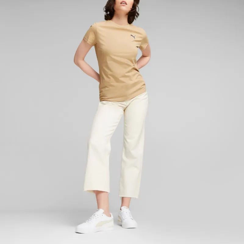 PUMA T Shirts Women's Khaki-3