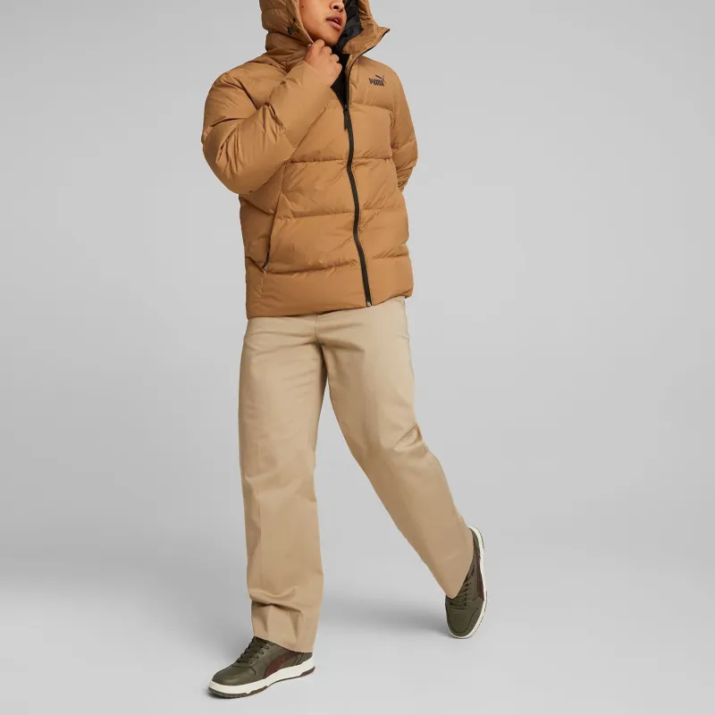 PUMA Jackets Men Brown-2