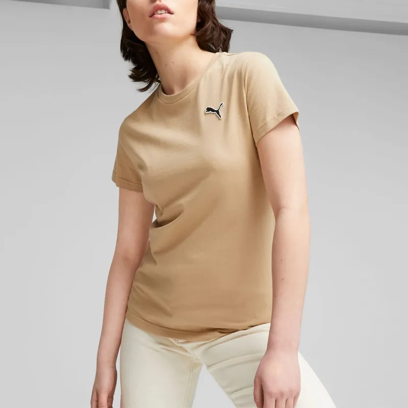 PUMA T Shirts Women's Khaki-2