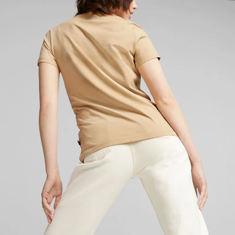 PUMA T Shirts Women's Khaki-4