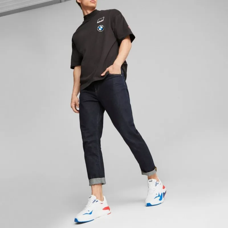 Bmw X PUMA X BMW T Shirts Unisex Black-4