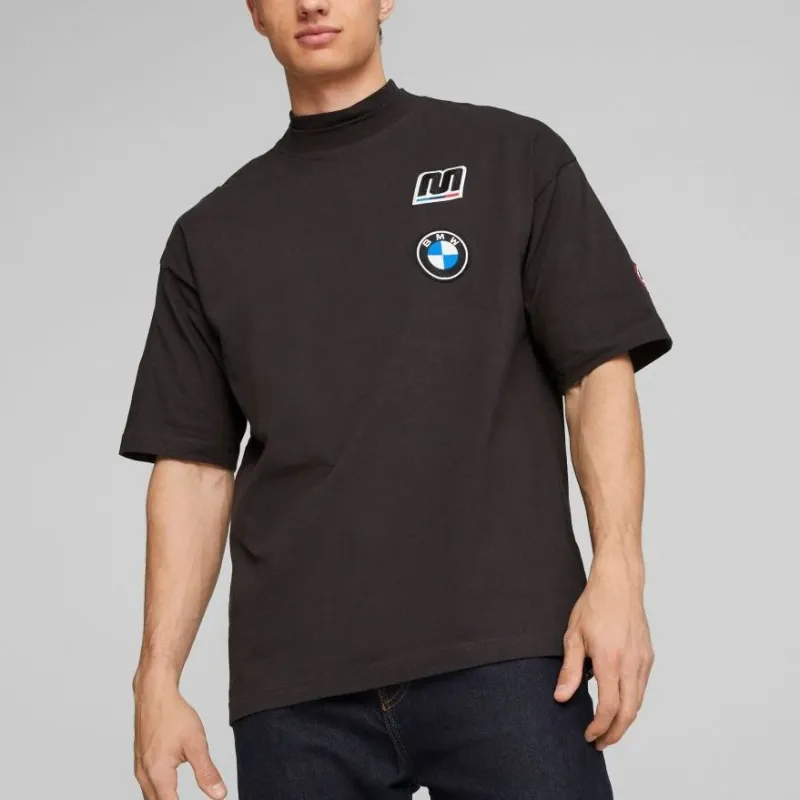 Bmw X PUMA X BMW T Shirts Unisex Black-2