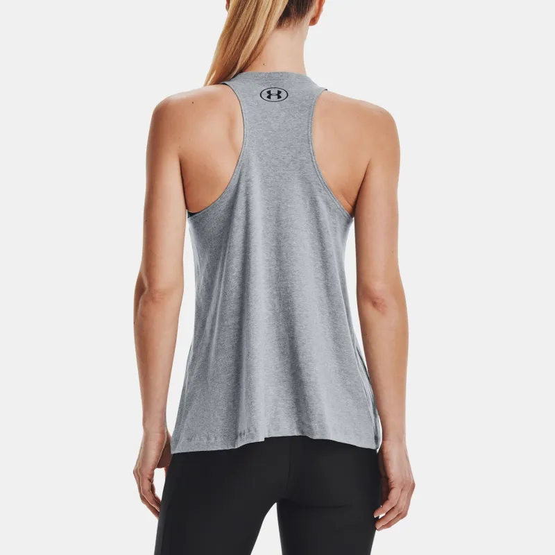 Under Armour Kelsey Plum Tank Tops Women's Gray-3