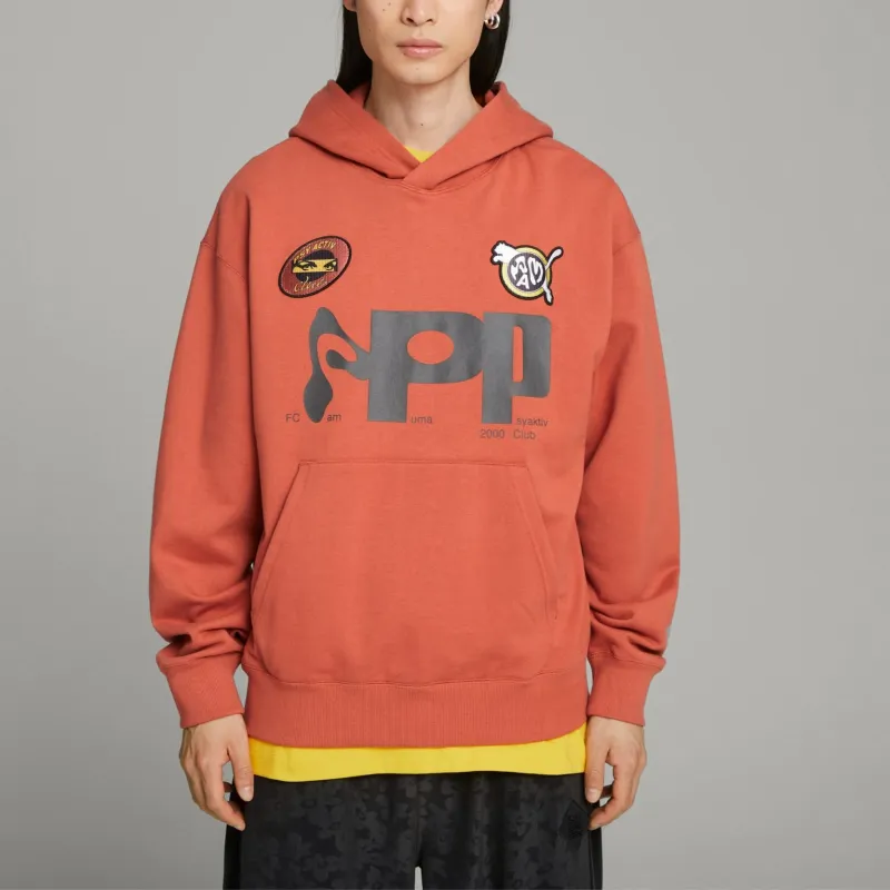 Perks And Mini X PUMA X P.A.M. Co branded Version Sweatshirts Women's Apple Red-2