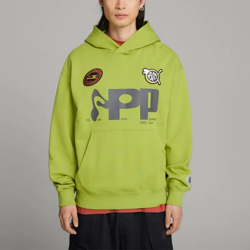 Perks And Mini X PUMA Sweatshirts Women's Green Apple-2