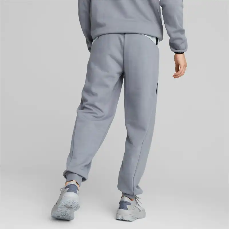 PUMA PUMATECH Knitted Sweatpants Men Gray-3