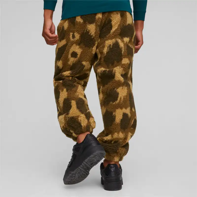 PUMA DOWNTOWN Casual Pants Men's Brown-3