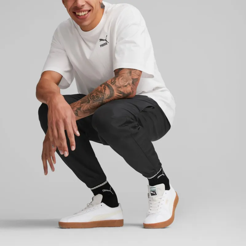 PUMA CLASSICS Casual Pants Men Black-4