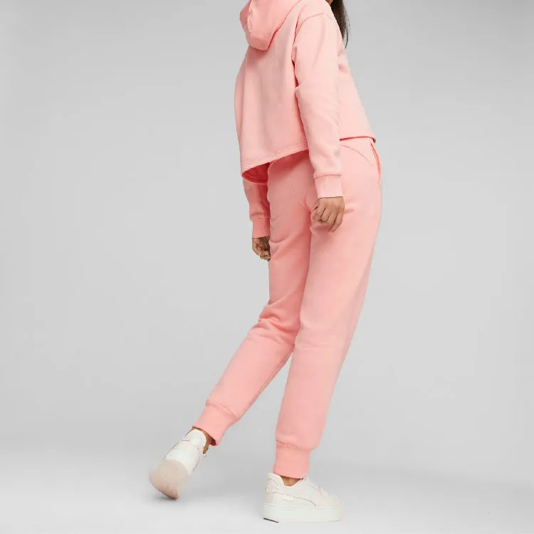 PUMA Knitted Sweatpants Women's Pink-4