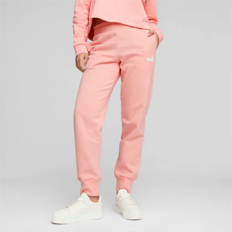 PUMA Knitted Sweatpants Women's Pink-2