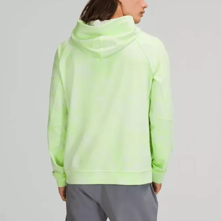 Lululemon City Sweat Sweatshirts Men Tie-Dye Light Green/AST1-2