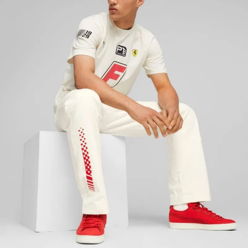 PUMA x Ferrari T-Shirt Men's White-3