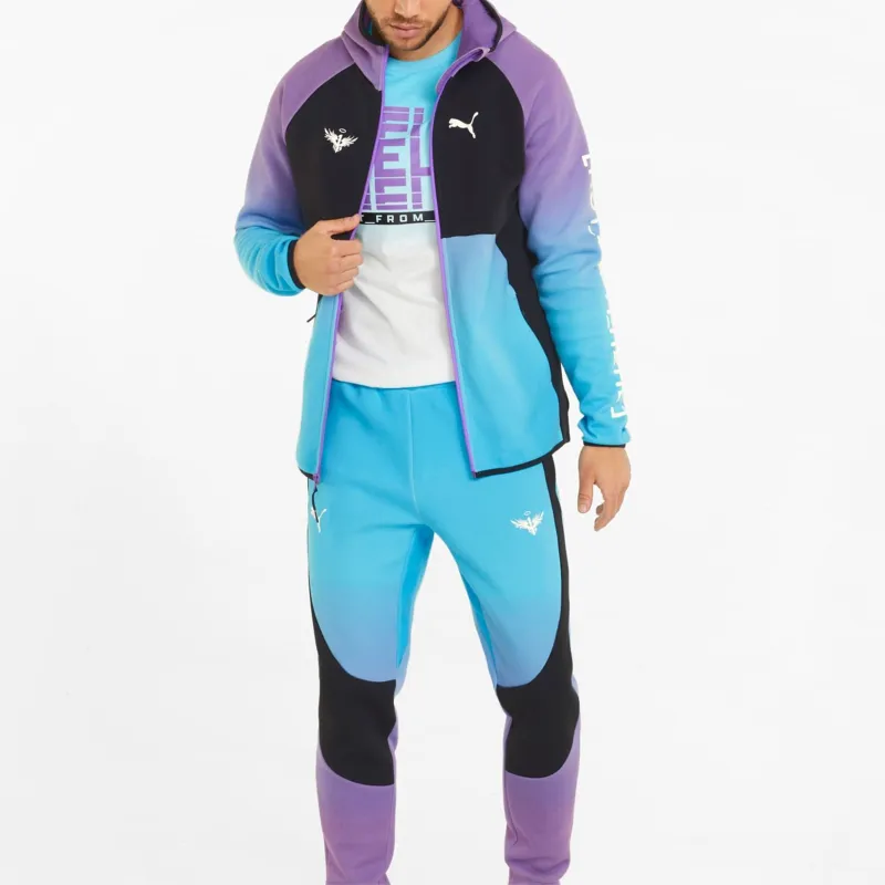 PUMA Melo Dime Jackets Men Blue Gradient-4