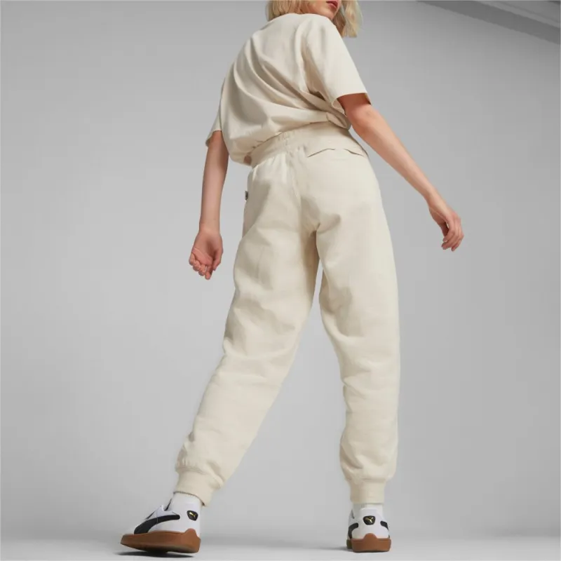 PUMA Mmq Series Knitted Sports Pants Unisex Snow White-3