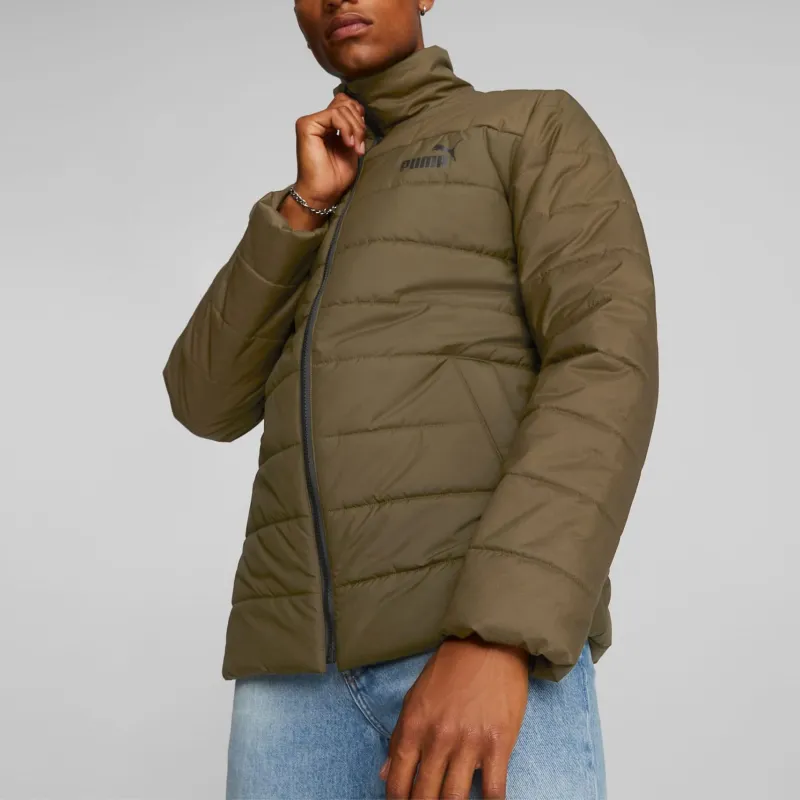 PUMA Layer Down Jackets Men Dark Olive-2