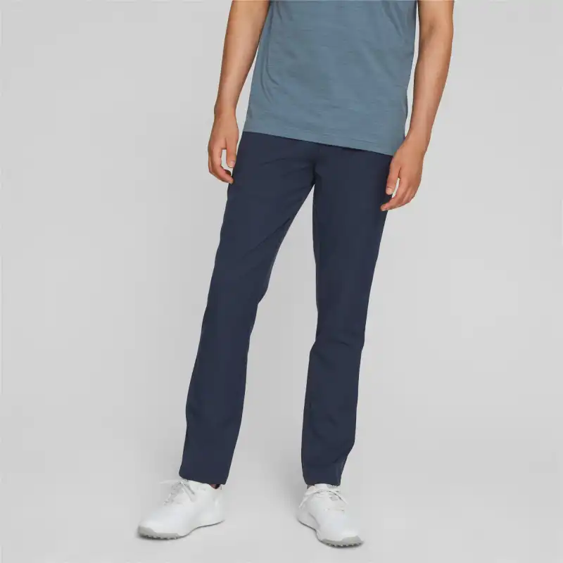 PUMA Dealer Tailored Golf Casual Pants Men Marine Blue-2