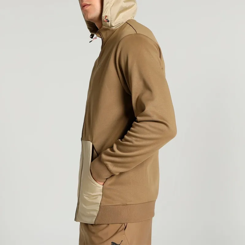 PUMA OPEN ROAD Sweatshirts Men Brown-3